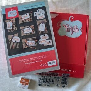 BOO-TIFUL BAGS - Paper Pumpkin kit - Halloween September 2014 - makes 6 bags